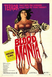 Blood Mania Movie Poster Print