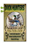 Duck Hunter's Hideaway Wood 28x48