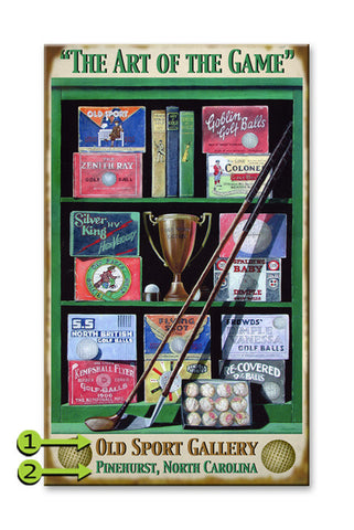 The Art of the Game Wood 28x48