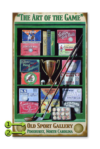 The Art of the Game Metal 23x39