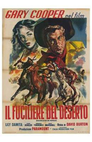 Fighting Caravans Movie Poster Print
