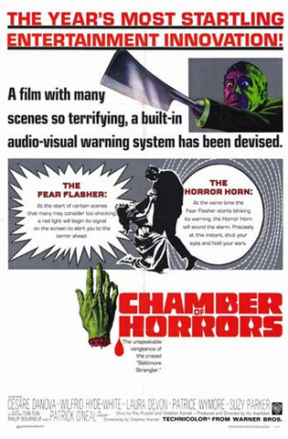 Chamber of Horrors Movie Poster Print