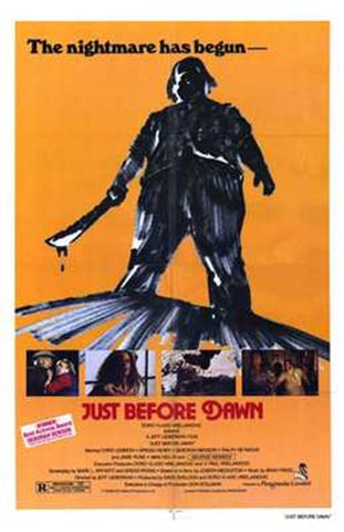 Just Before Dawn Movie Poster Print