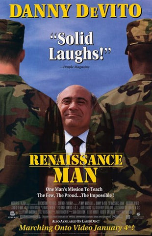 Renaissance Man Movie Poster Print