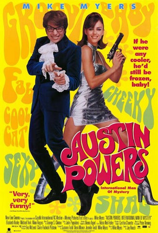 Austin Powers: International Man of Myst Movie Poster Print