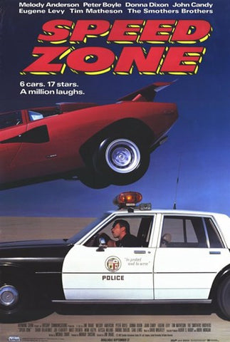 Speed Zone Movie Poster Print