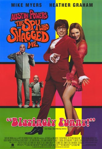 Austin Powers 2: The Spy Who Shagged Me Movie Poster Print