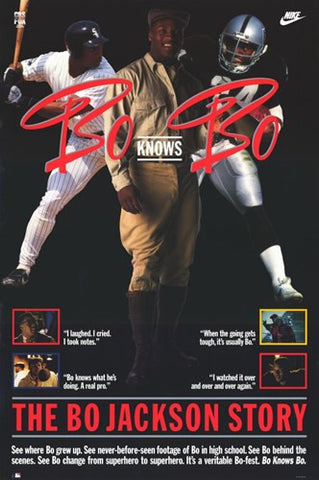 Bo Knows Bo Movie Poster Print