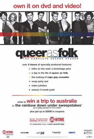 Queer As Folk Movie Poster Print