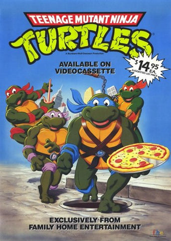 Teenage Mutant Ninja Turtles Movie Poster Print
