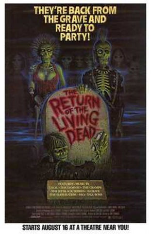 Return of the Living Dead Movie Poster Print