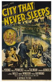 City That Never Sleeps Movie Poster Print