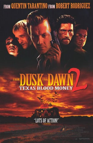 From Dusk Till Dawn 2: Texas Blood Money Movie Poster Print