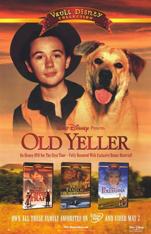 Old Yeller Movie Poster Print
