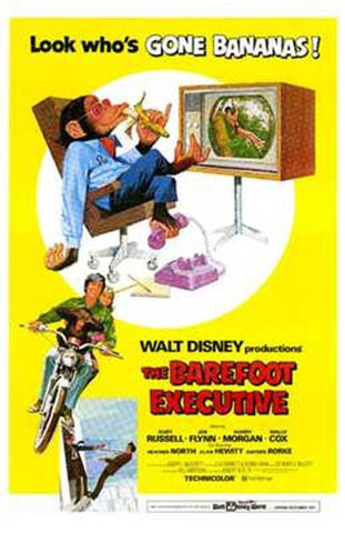 The Barefoot Executive Movie Poster Print