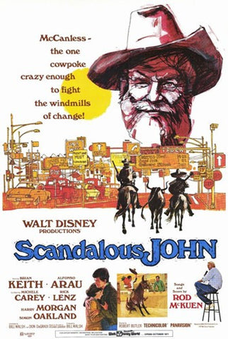Scandalous John Movie Poster Print