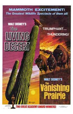 Living Desert  the-Vanishing Prairie  th Movie Poster Print