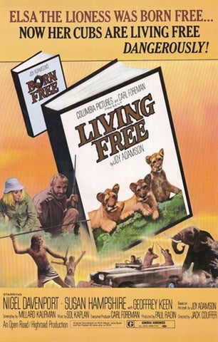 Living Free Movie Poster Print