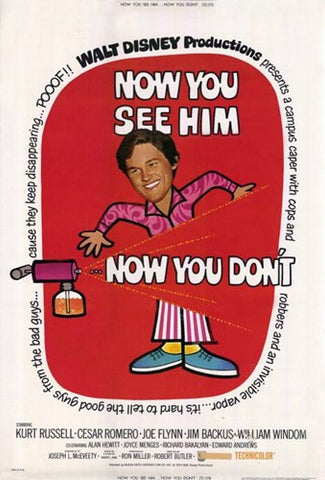 Now You See Him Now You Don't Movie Poster Print