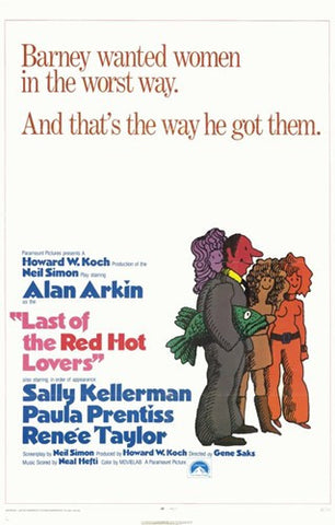 Last of the Red Hot Lovers Movie Poster Print