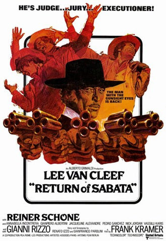 Return of Sabata Movie Poster Print