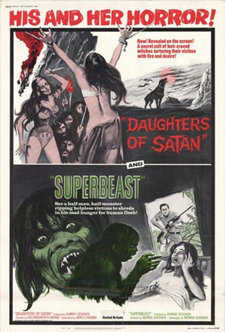 Daughters of Satan/Superbeast Movie Poster Print
