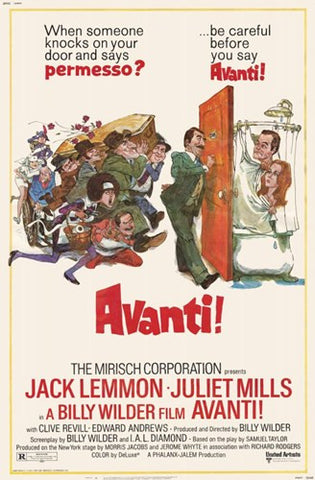 Avanti Movie Poster Print