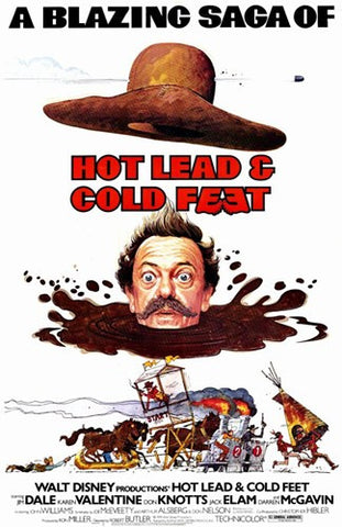 Hot Lead and Cold Feet Movie Poster Print