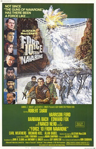 Force 10 from Navarone Movie Poster Print