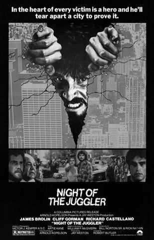Night of the Juggler Movie Poster Print