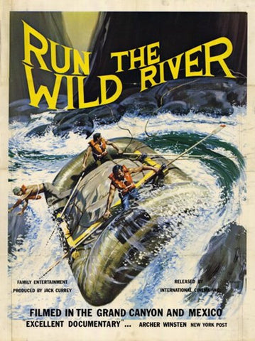 Run the Wild River Movie Poster Print