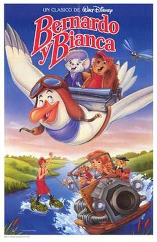 Rescuers Movie Poster Print