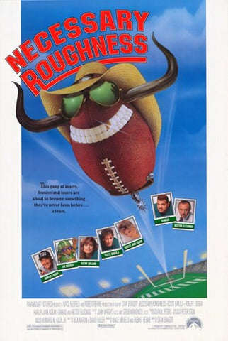 Necessary Roughness Movie Poster Print