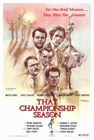 That Championship Season Movie Poster Print