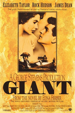 Giant, c.1956 Movie Poster Print