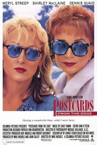 Postcards from the Edge Movie Poster Print