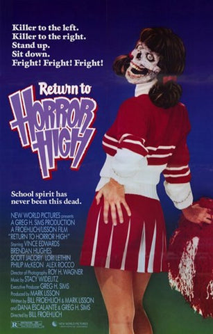 Return to Horror High Movie Poster Print