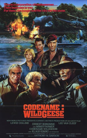 Code Name Wild Geese Movie Poster Print