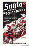 Santa and the Ice Cream Bunny Movie Poster Print