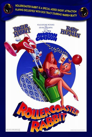Rollercoaster Rabbit Movie Poster Print