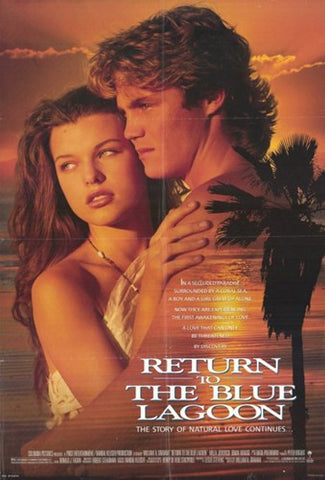 Return to the Blue Lagoon Movie Poster Print