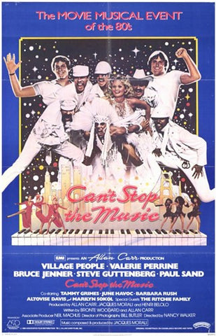 Can't Stop the Music Movie Poster Print