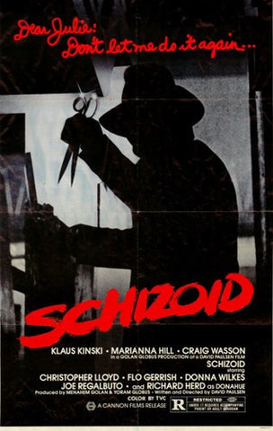 Schizoid Movie Poster Print