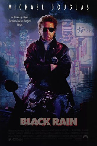 Black Rain Movie Poster Print