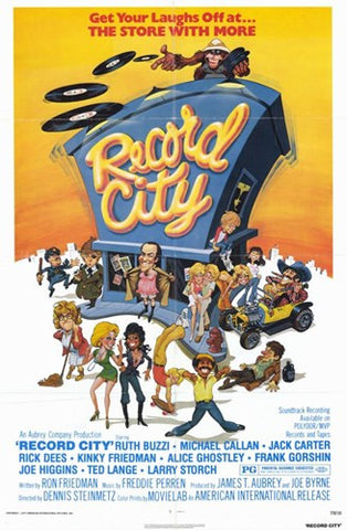 Record City Movie Poster Print