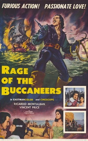 Rage of the Buccaneers Movie Poster Print