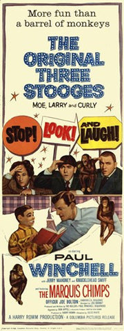 Stop Look and Laugh Movie Poster Print
