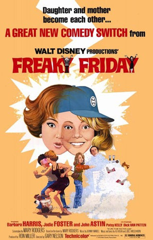 Freaky Friday Movie Poster Print