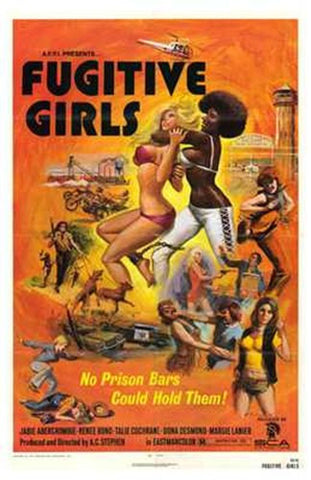 Fugitive Girls Movie Poster Print