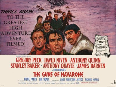 The Guns of Navarone Movie Poster Print